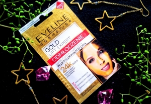 Eveline Gold Lift Expert luksusowa maseczka przeciwzmarszczkowa 3 w 1