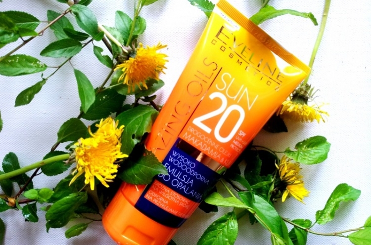 Eveline Amazing Oils Sun emulsja do opalania SPF 20