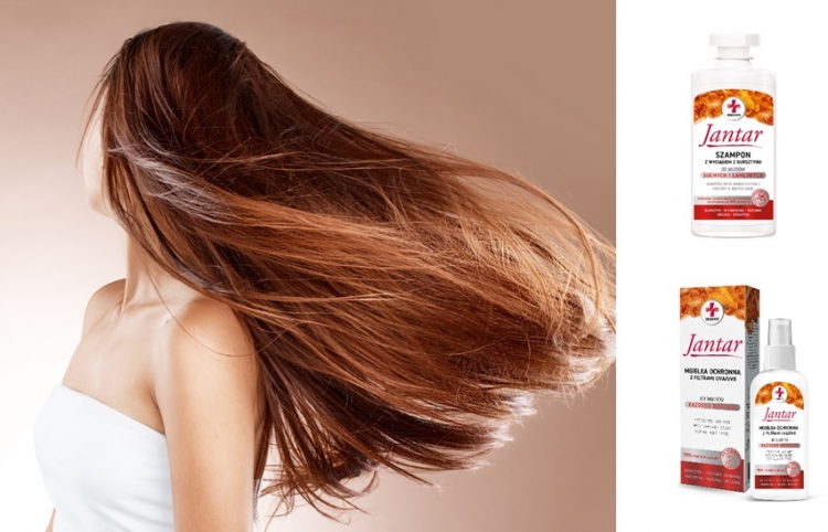 Odbudowa zniszczonych włosów z Jantar Medica