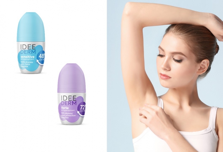 Nowość antyperspiranty Idee Derm
