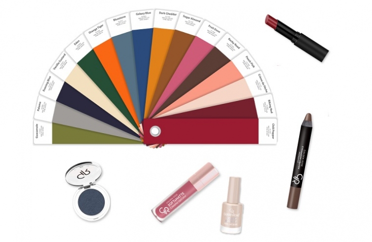 Jesienny makijaż Golden Rose