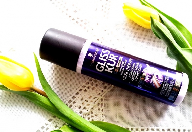 Gliss Kur Fiber Therapy odżywka ekspresowa do włosów przeciążonych