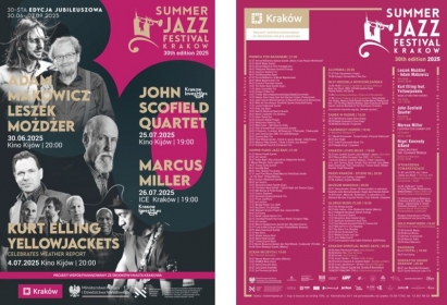 30. edycja Summer Jazz Festival Kraków