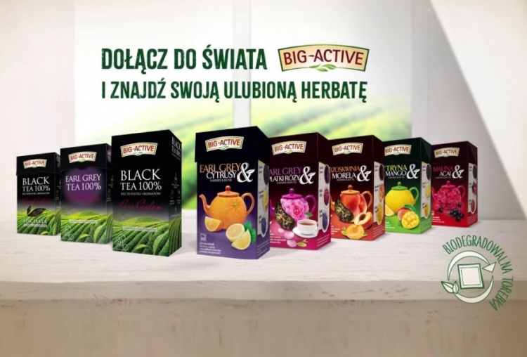 Herbaty czarne i czarne aromatyzowane Big-Active