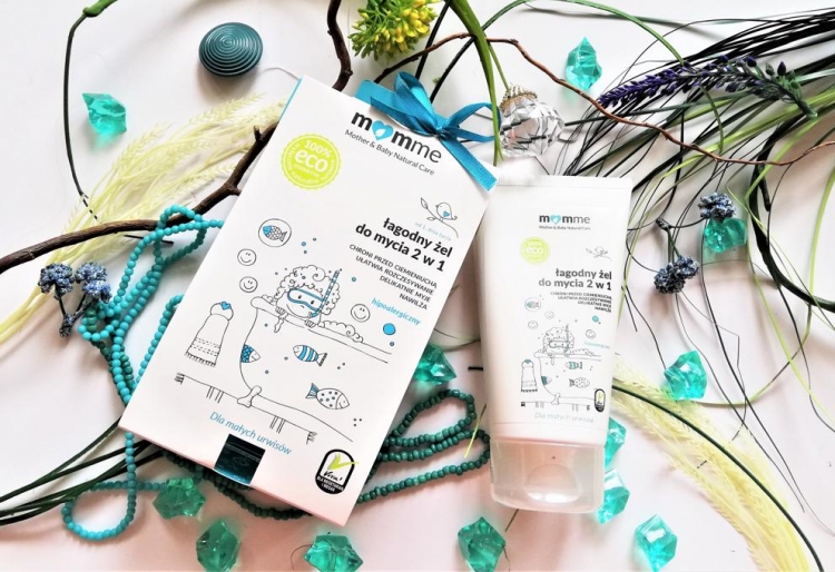 Momme łagodny żel do mycia 2 w 1