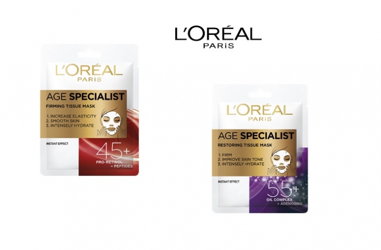 L'Oreal maseczki dla cery dojrzałej