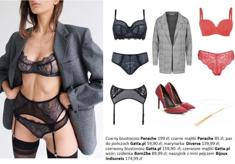 Walentynkowe stylizacje