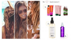 Beach Waves fryzura na lato