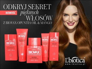 Nowa seria Biovax Opuntia Oil & Mango