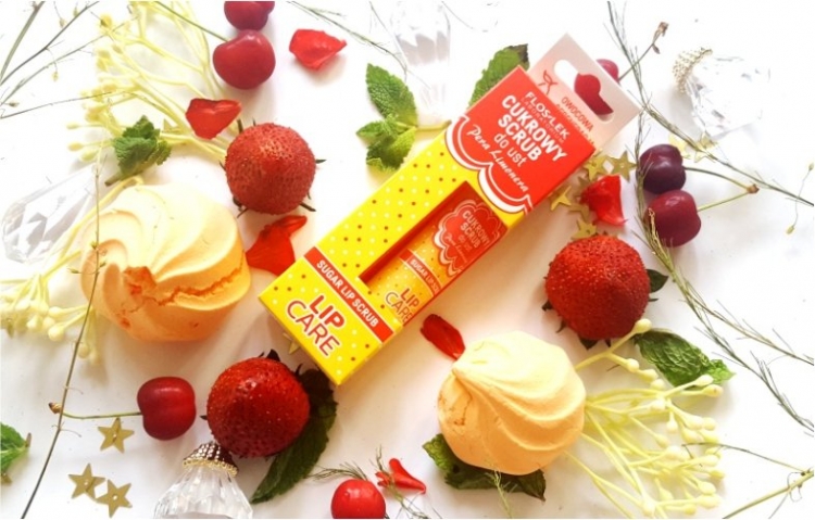 Floslek cukrowy scrub do ust Pera Limonera