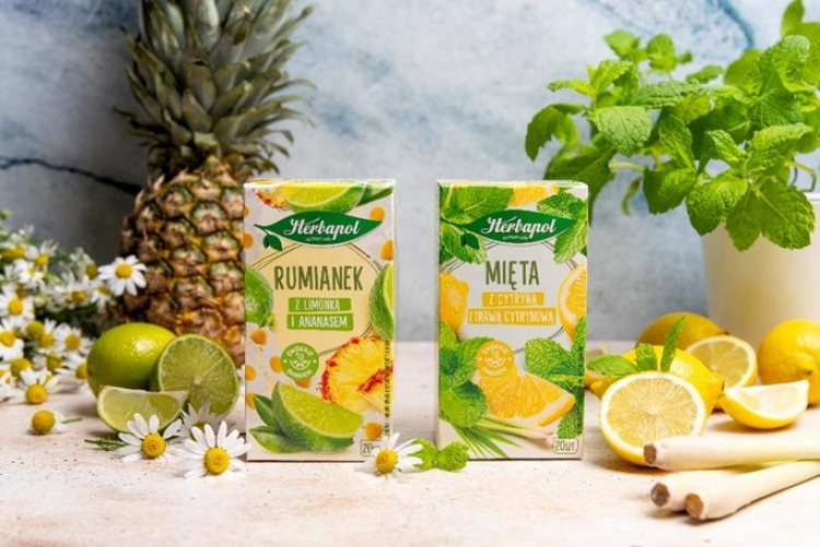 Nowe herbaty ziołowo-owocowe Herbapol