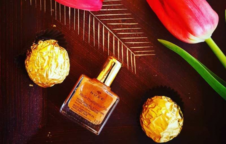 Nuxe Huile Prodigieuse OR suchy olejek ze złotymi drobinkami