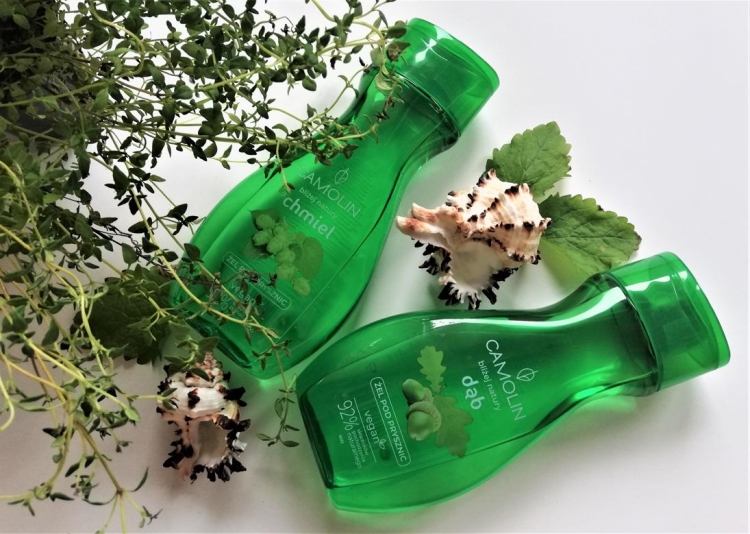 Camolin żele pod prysznic dąb i chmiel