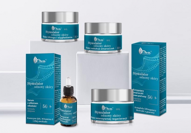 Stymulatory odnowy skóry Ava