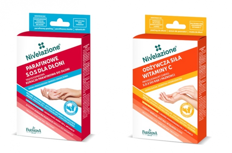 Nowość Farmona Nivelazione Zabieg z parafiną i Kuracja z witaminą C