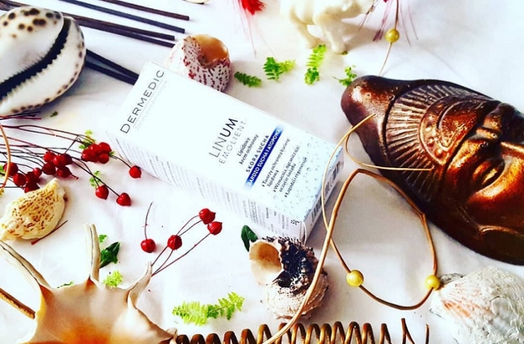 Dermedic Linum Emolient - kojący krem nawilżający krem na dzień