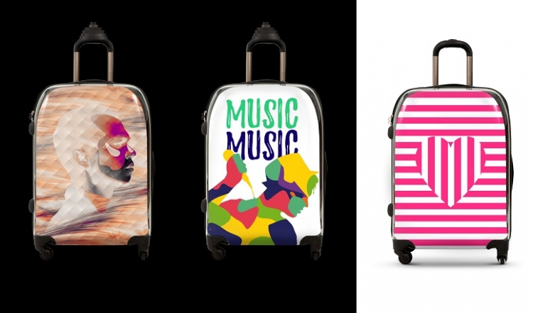 Walizka, która wyróżnia się z tłumu