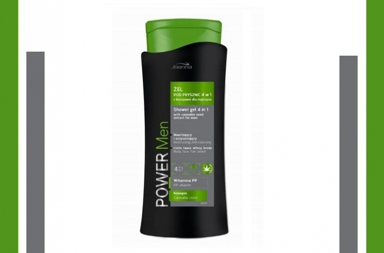 Nowość Joanna Power Men żel pod prysznic 4w1