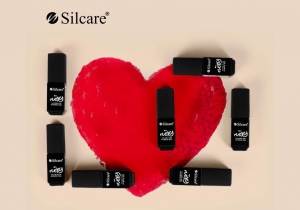 Manicure w walentynkowej odsłonie z Silcare
