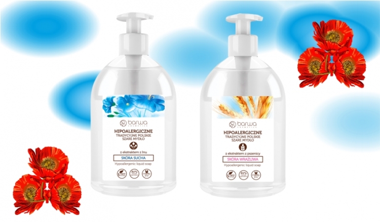 Nowość Tradycyjne Polskie Szare Mydła Barwa