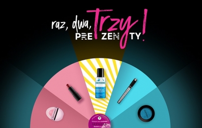 Raz, dwa, trzy prezenty promocja Sephora