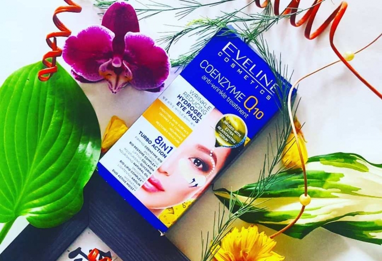 Eveline Coenzyme Q10  przeciwzmarszczkowe hydrożelowe płatki pod oczy