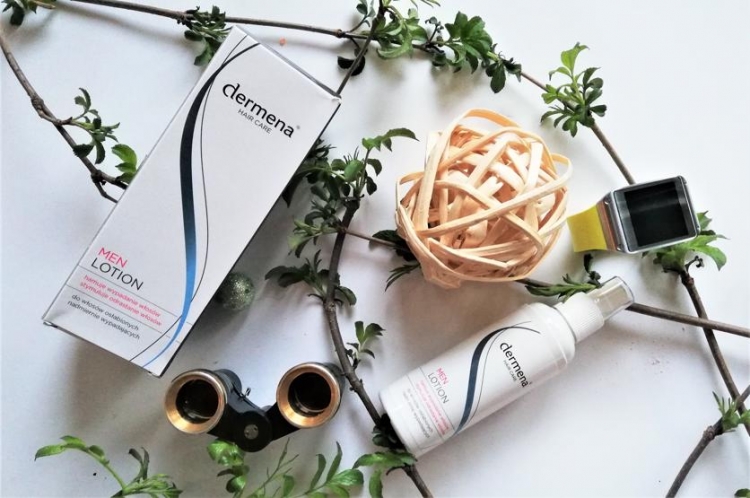 Dermena Hair Care Men Lotion hamuje wypadanie włosów