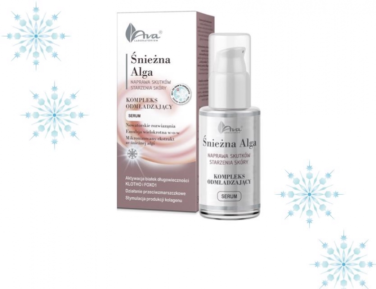 Nowość Ava Śnieżna Alga serum
