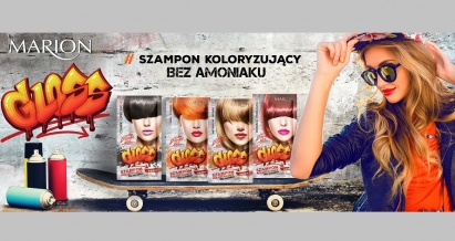 Nowość Marion Gloss szampony koloryzujące bez amoniaku