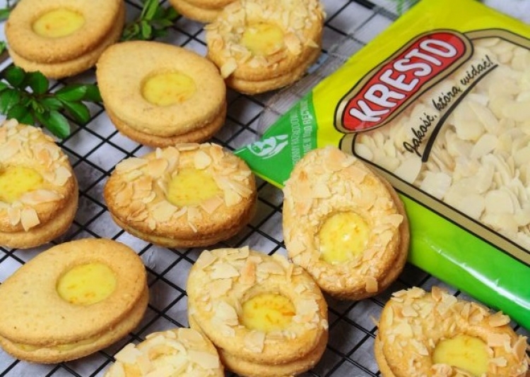 Ciasteczka z pomarańczowym cukrem