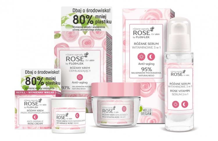 Rose for skin nowość Floslek