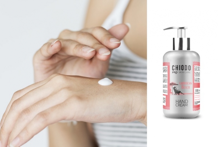 Nawilżone dłonie otulone zapachem od ChiodoPRO