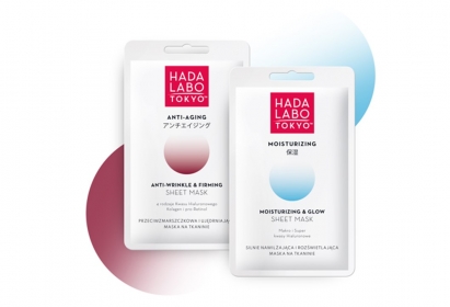 Maski na tkaninie Hada Labo Tokyo