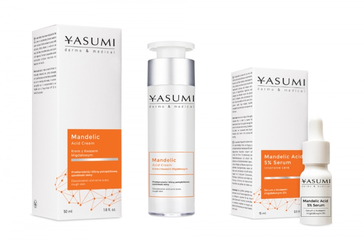 Yasumi Mandelic - kosmetyki z kwasem migdałowym