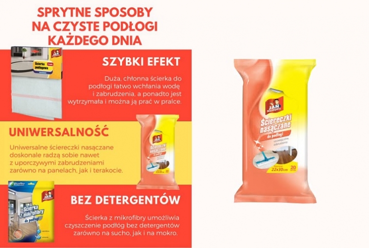 Czysta podłoga bez wysiłku –  czy to możliwe?