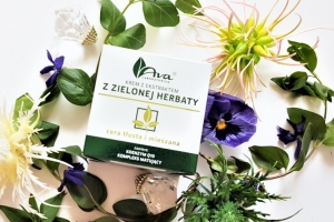 Ava krem z ekstraktem z zielonej herbaty cera tłusta i mieszana