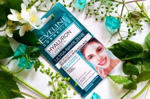 Eveline Hyaluron Expert błyskawiczna maseczka wygładzająca 3 w 1