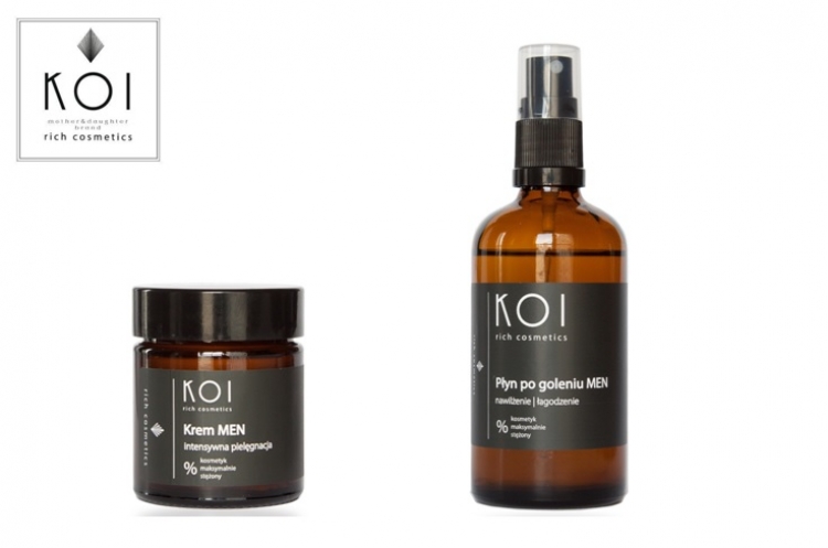 Zadbaj o skórę swojego mężczyzny z Koi Cosmetics