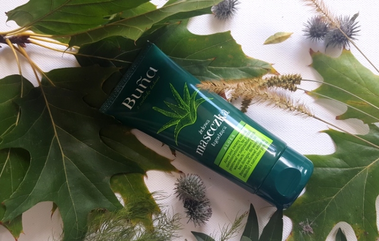 Buna żelowa maseczka łagodząca Aloes