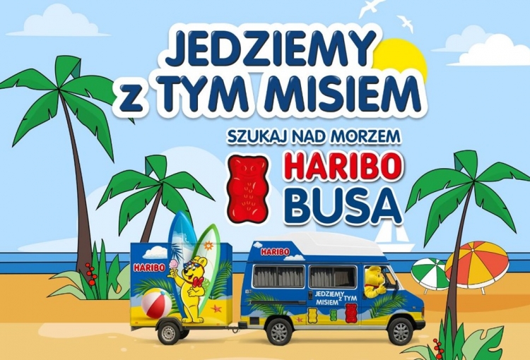 Trwa wakacyjna trasa Misia Haribo!