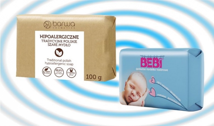 Mydła w kostce Barwa