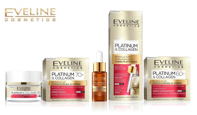 Nowość Platinum & Collagen Eveline Cosmetics