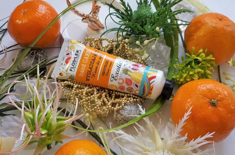 Floslek wygładzający krem do rąk Exotic