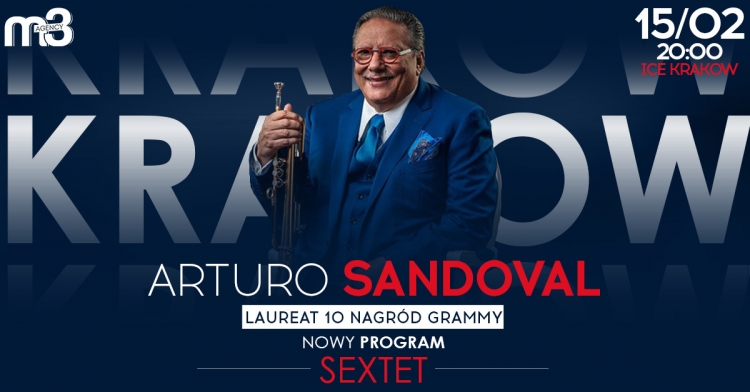 Arturo Sandoval zagra dwa koncerty w Polsce