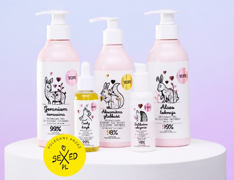 Naturalna pielęgnacja czułych miejsc z Yope