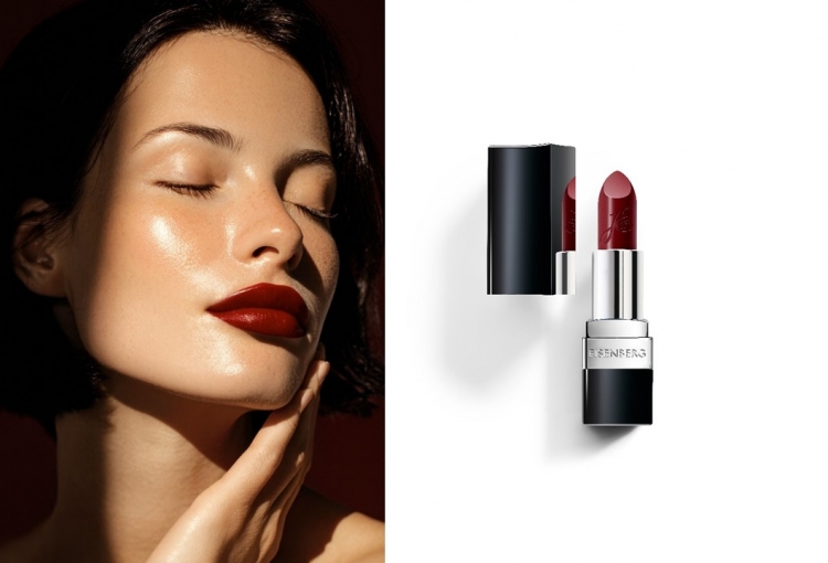 Cozy red makeup od Eisenberg