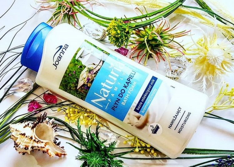 Joanna Naturia Family płyn do kąpieli kozie mleko