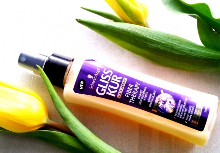 Gliss Kur Fiber Therapy spajający spray regeneracja w olejku