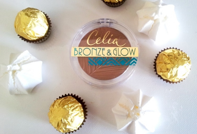 Celia Bronze&Glow bronzer z drobinkami