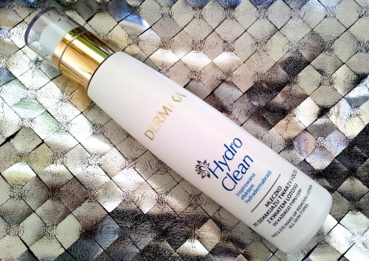 Dermika HydroClean mleczko do demakijażu z kwiatem lotosu